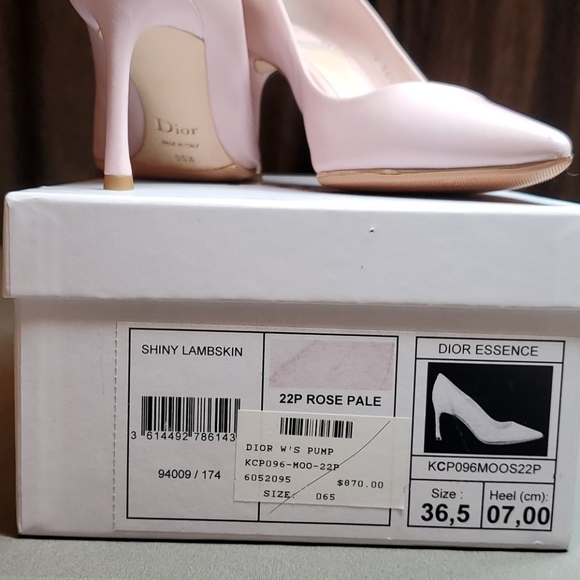 🌺sold🌺Dior essence pink pump leather - Picture 1 of 9